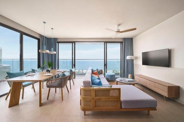 Penthouse Skypool 2 Phòng Ngủ Nhìn Ra Biển