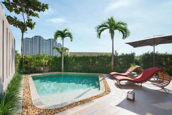 Biệt Thự 2 Phòng Ngủ Có Vườn Và Hồ Bơi