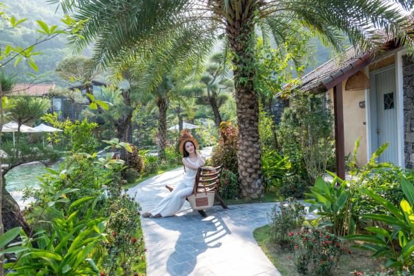 Bungalow Nhìn ra vườn