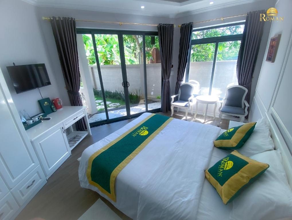 Phòng Giường Đôi Nhìn Ra Vườn