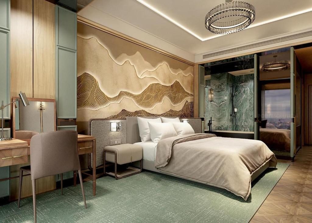 Phòng Deluxe Có Giường Cỡ King (Không Có Cửa Sổ)