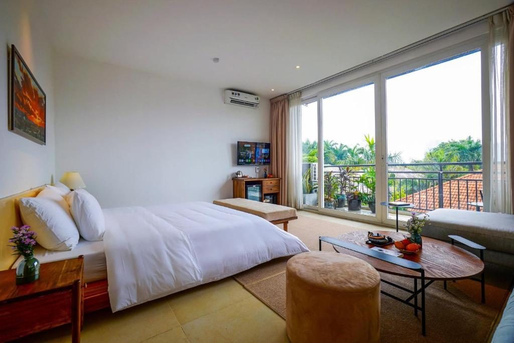 Phòng Deluxe Giường Đôi Có Bồn Tắm
