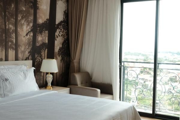 Phòng Deluxe Giường Đôi Nhìn Ra Đồi
