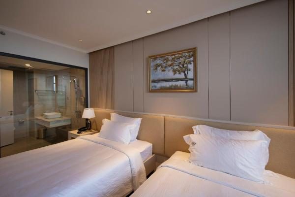 Phòng Deluxe 2 Giường đơn Nhìn ra Thành phố