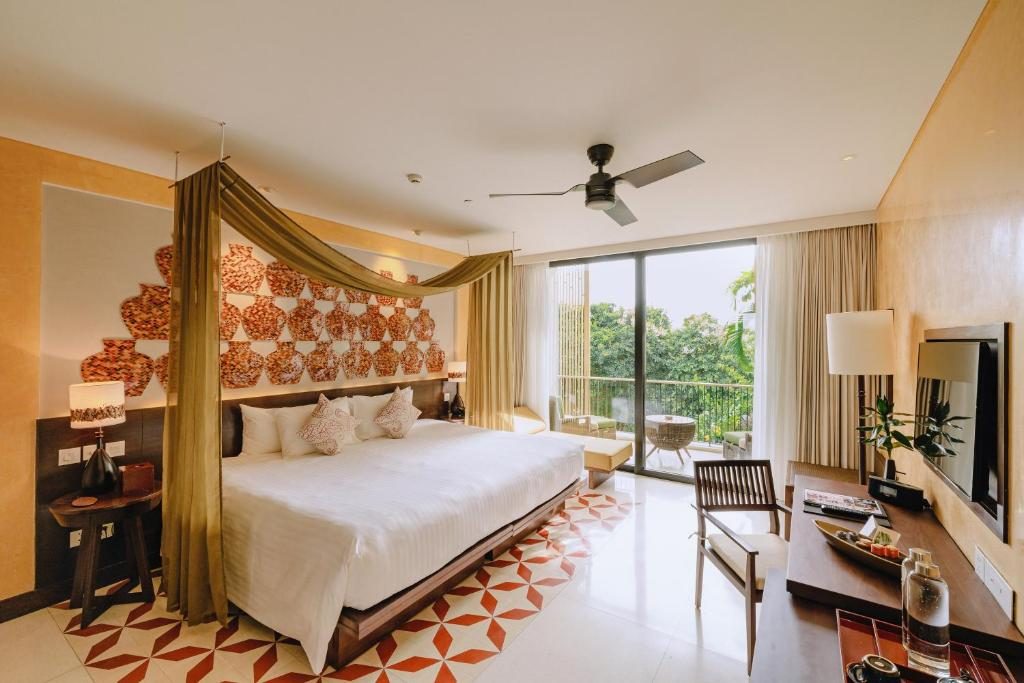 Phòng Deluxe Giường Đôi/2 Giường Đơn Nhìn Ra Vườn