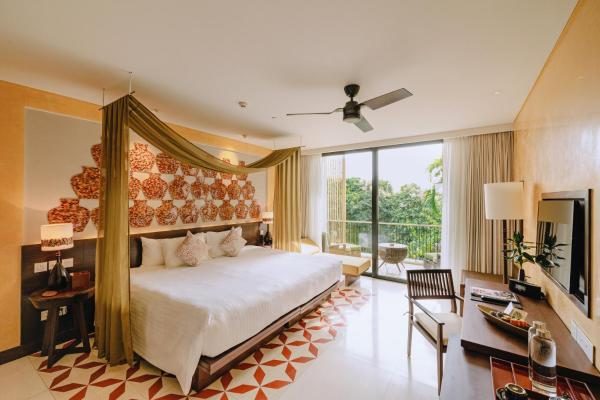 Phòng Deluxe Giường Đôi/2 Giường Đơn Nhìn Ra Vườn