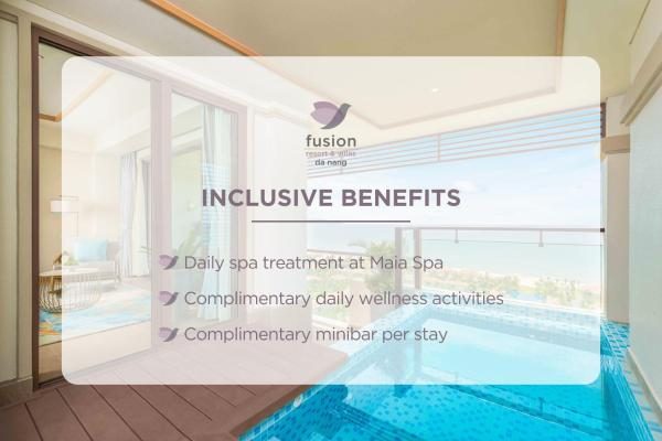 Ocean View Plunge Pool Twin Suite – Spa Inclusive
