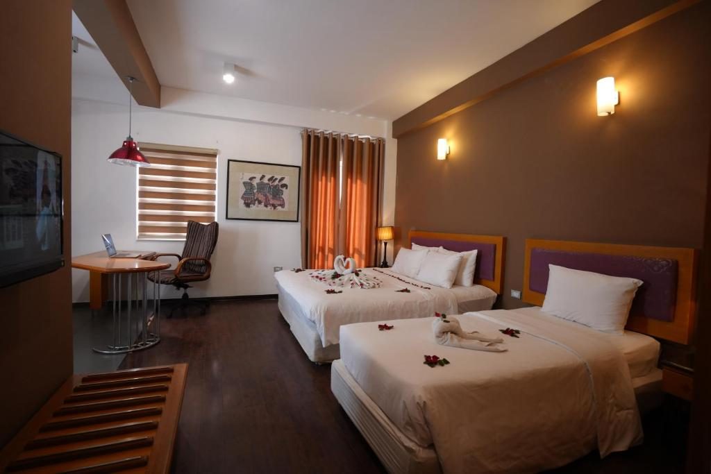 Phòng Có Giường Cỡ King Với Ban Công