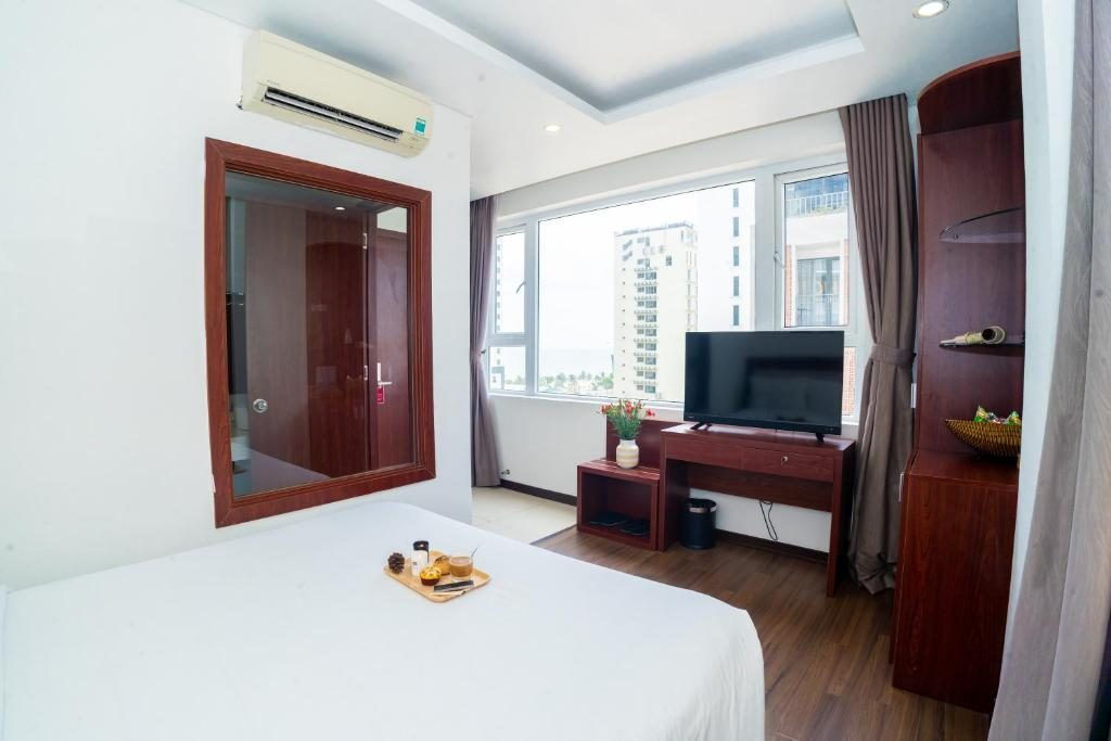 Phòng Deluxe Giường Đôi Có Vòi Sen