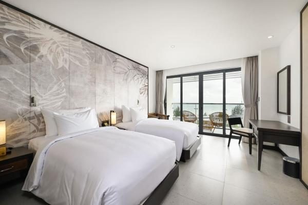 Phòng Deluxe 2 Giường Đơn Nhìn Ra Biển