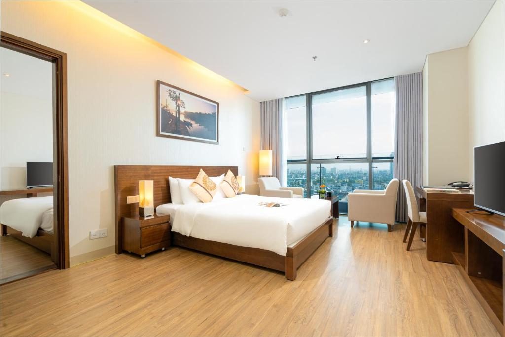 Phòng Deluxe Có Giường Cỡ Queen Nhìn Ra Thành Phố