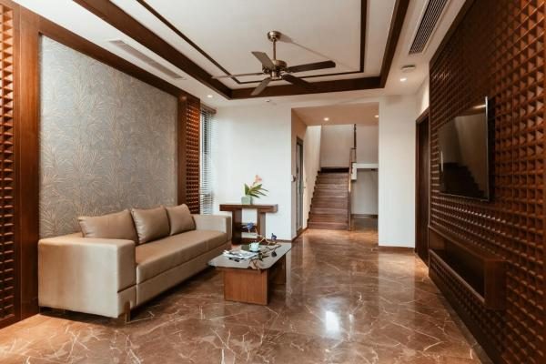 Three-Bedroom Bungalow with Pool View