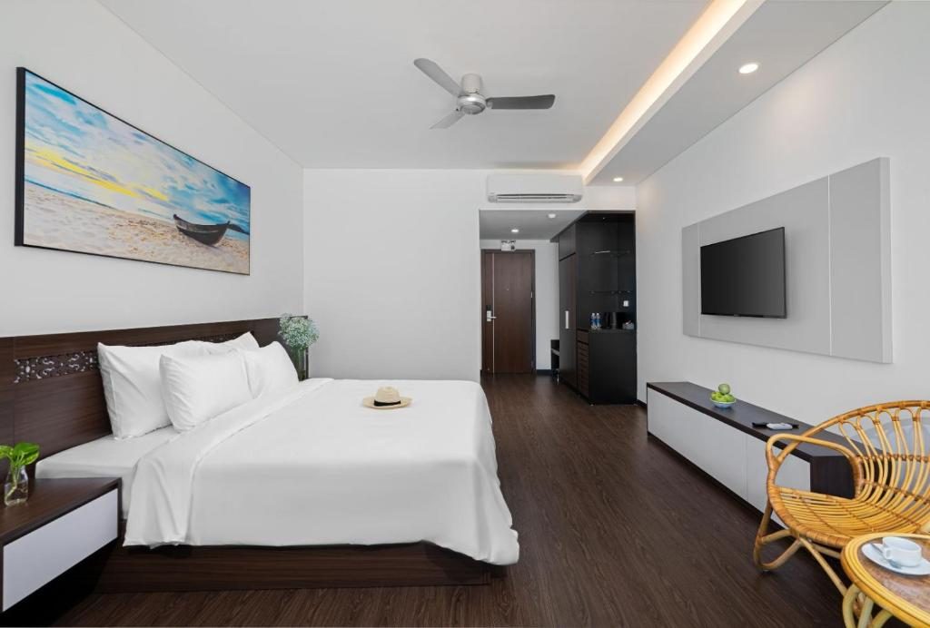 Phòng Giường Đôi Nhìn Ra Biển