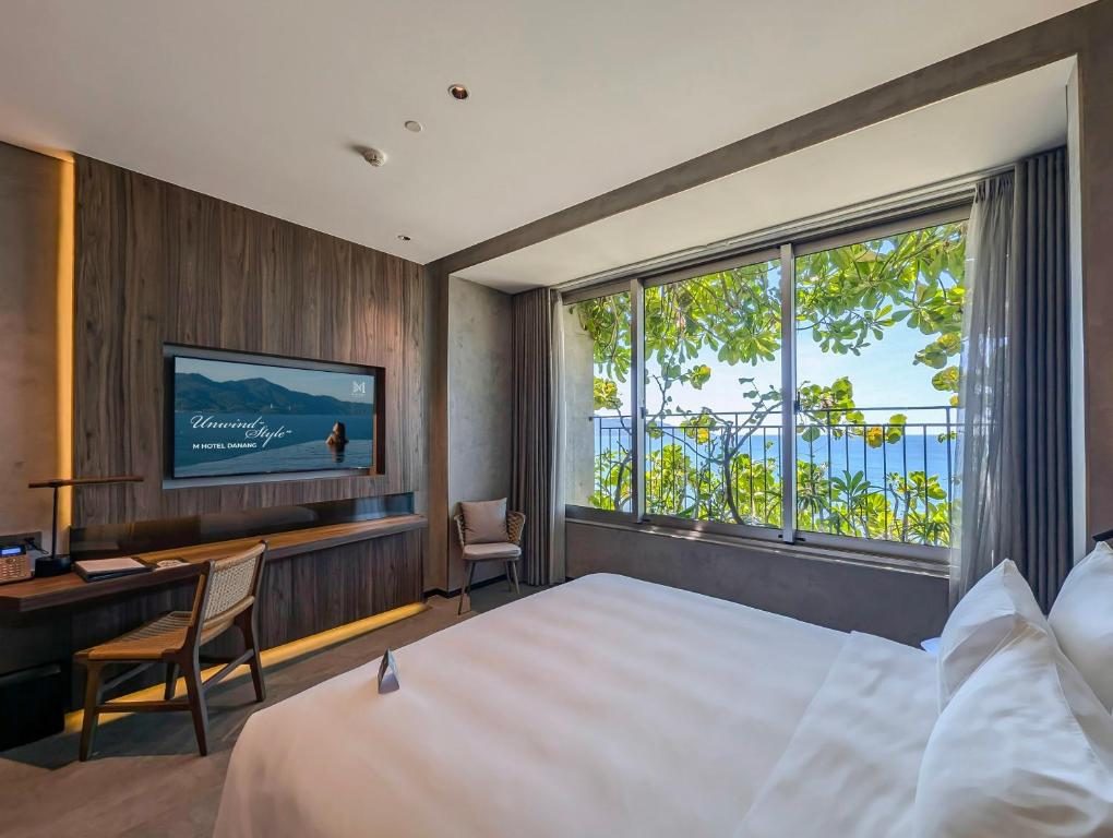 Phòng Sea Garden Deluxe Giường Đôi – Bao Gồm Trà Chiều Hằng Ngày