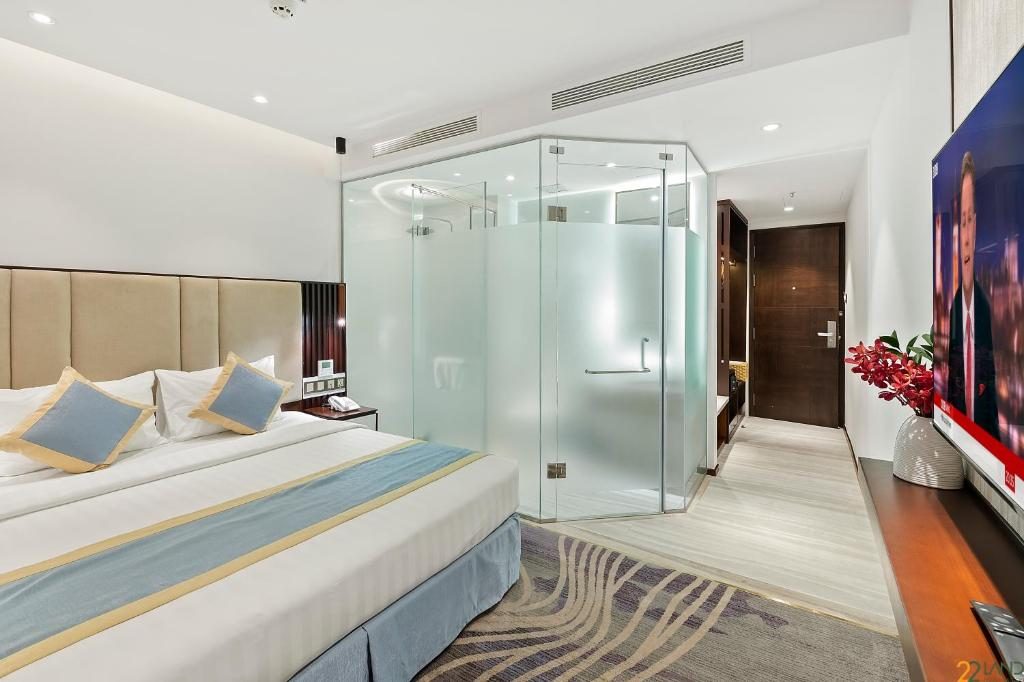 Phòng Deluxe Giường Đôi Không Có Cửa Sổ