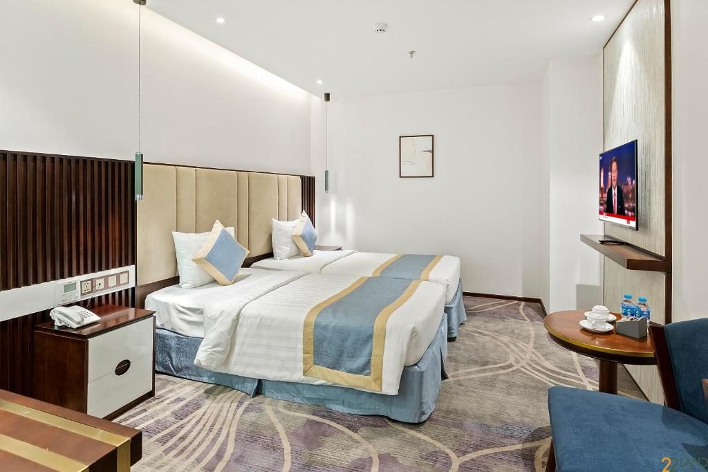 Phòng Deluxe 2 Giường Đơn Không Có Cửa Sổ