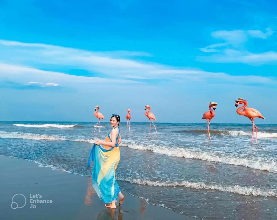 Phòng Giường Đôi Nhìn Ra Biển