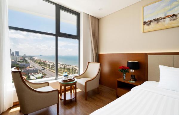 Phòng Deluxe Đôi Nhìn ra 1 Góc Biển
