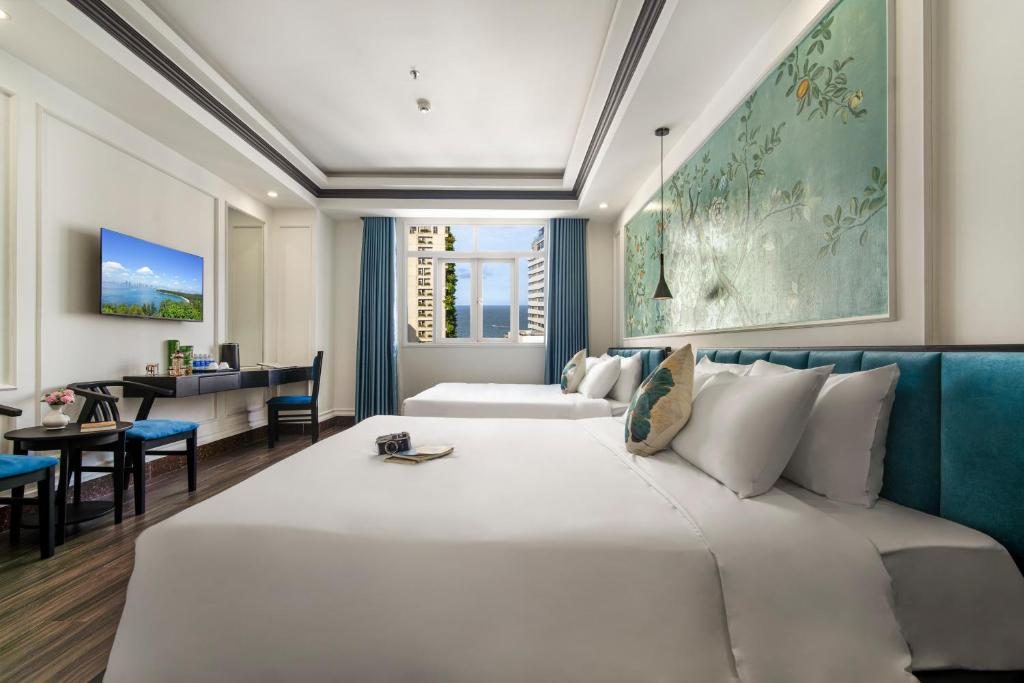 Phòng Gia Đình Deluxe Nhìn Ra Thành Phố