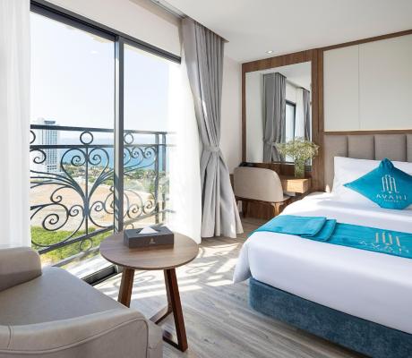 Phòng Deluxe 2 Giường Đơn Nhìn Ra Biển