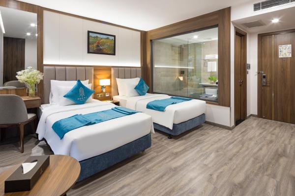 Phòng Deluxe 2 Giường Đơn Nhìn Ra Biển