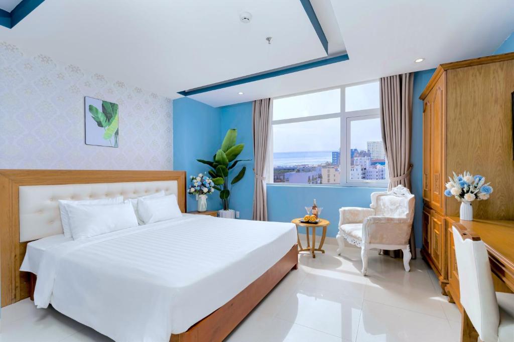 Phòng Hạng Hoàng Gia Nhìn Ra Biển Có Bồn Tắm