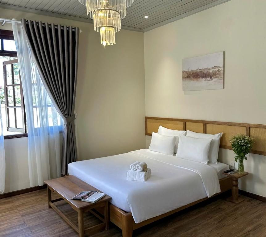 Phòng Có Giường Cỡ Queen Nhìn Ra Vườn