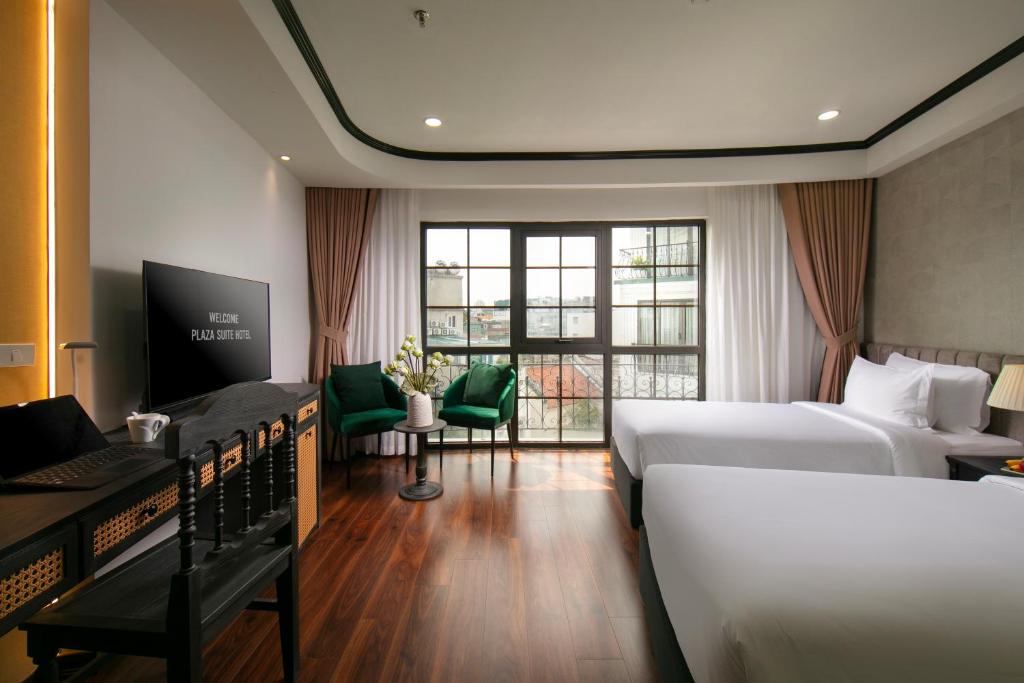 Phòng 2 Giường Đơn Nhìn Ra Thành Phố