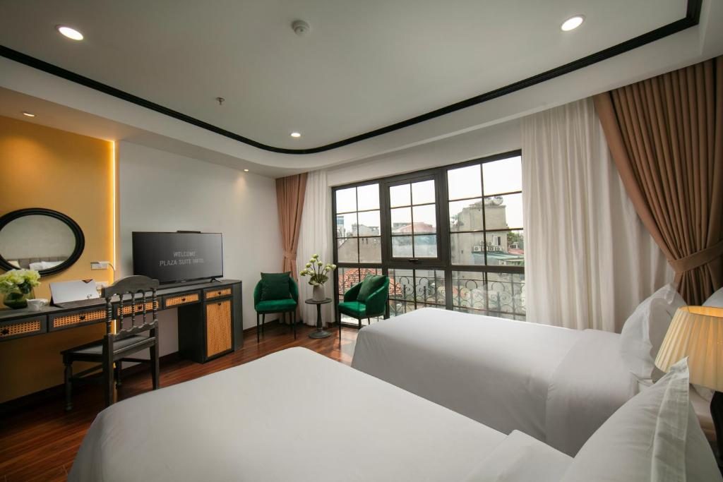 Phòng 2 Giường Đơn Nhìn Ra Thành Phố