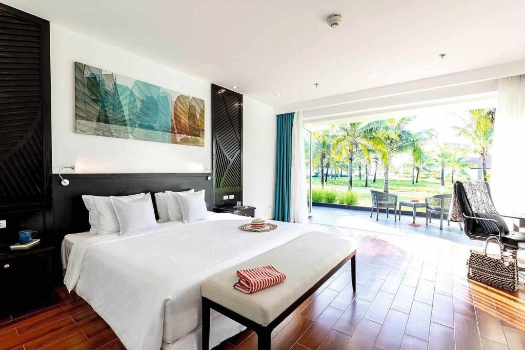 Phòng Deluxe Giường Đôi/2 Giường Đơn Nhìn Ra Vườn