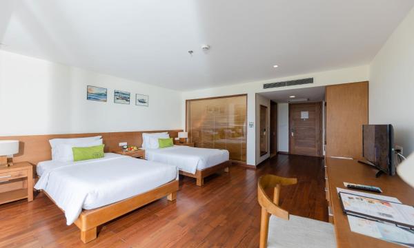 Phòng Deluxe 2 Giường Đơn Nhìn Ra Vườn