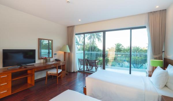 Phòng Deluxe 2 Giường Đơn Nhìn Ra Vườn