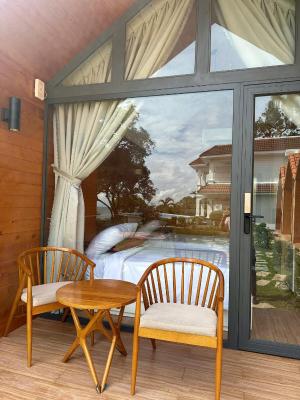 Bungalow Nhìn ra vườn