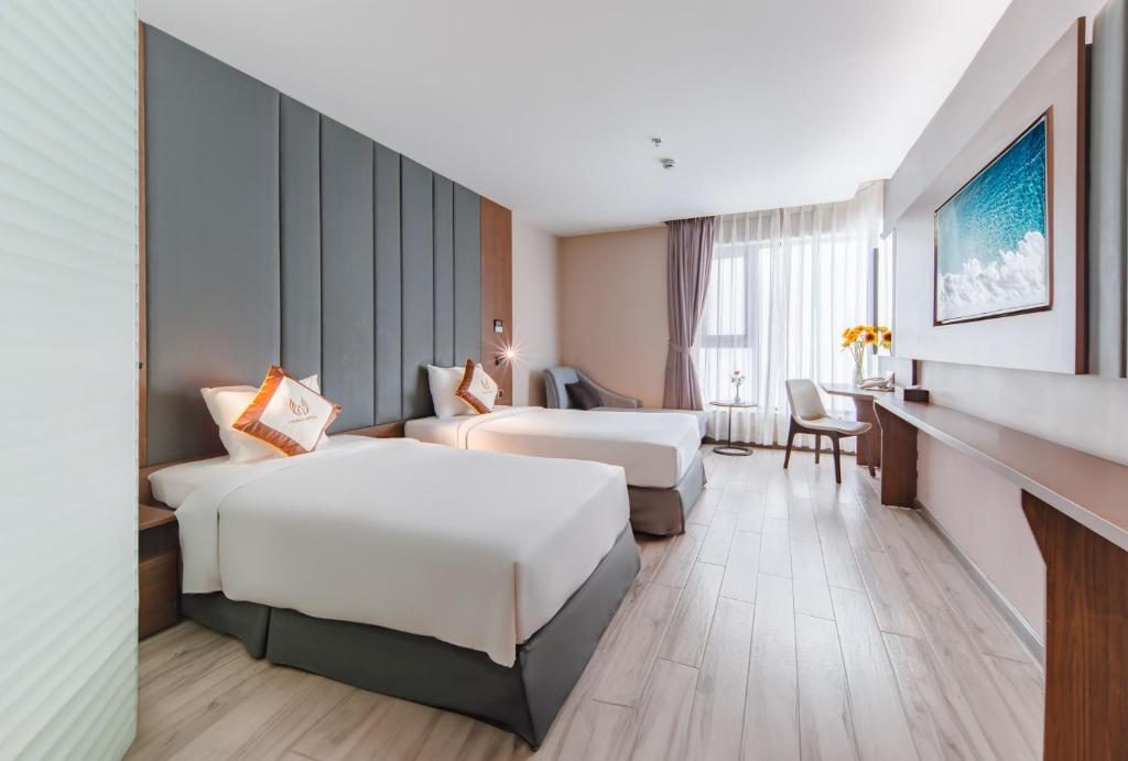 Phòng Deluxe 2 Giường Đơn
