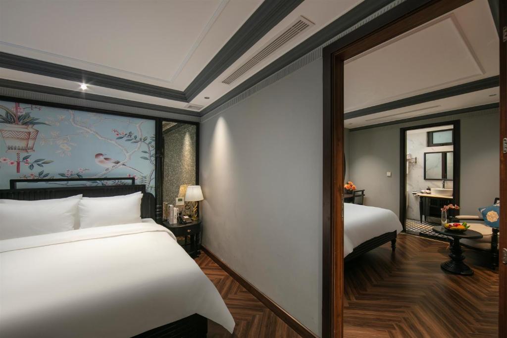 Phòng Gia đình Thông nhau qua cửa nối