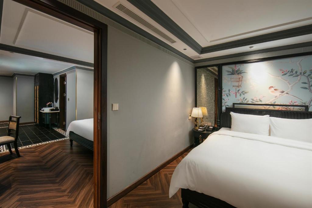 Phòng Gia đình Thông nhau qua cửa nối
