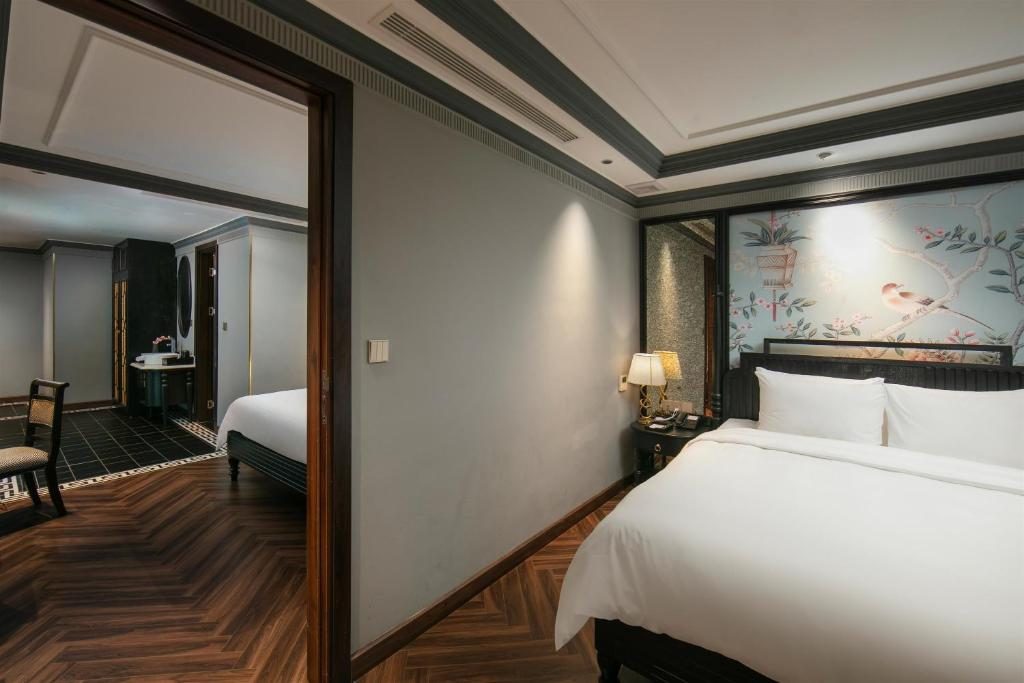Phòng Gia đình Thông nhau qua cửa nối