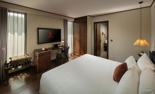 Phòng Premium Giường Đôi Có Ban Công