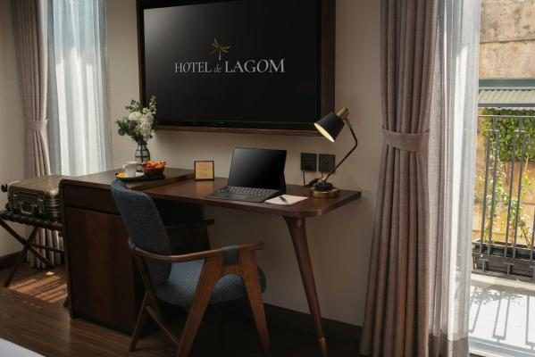 Phòng Premium Giường Đôi Có Ban Công