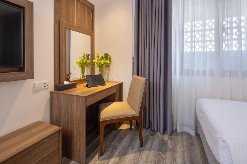 Phòng Deluxe cho 3 Người có Cửa sổ