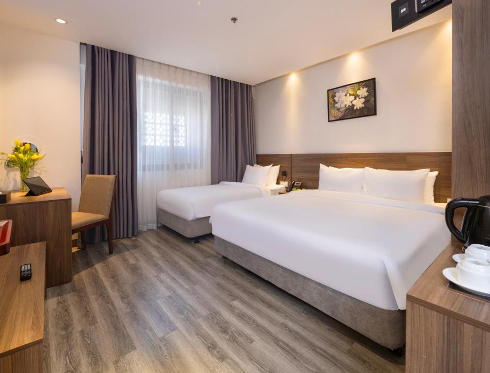 Phòng Deluxe cho 3 Người có Cửa sổ