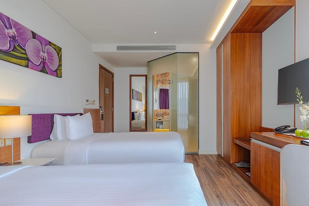 Phòng Deluxe 2 Giường Đơn Nhìn Ra Sông