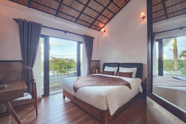 Phòng Superior Có Giường Cỡ King Nhìn Ra Sông Và Bao Gồm Onsen – Tầng Cao