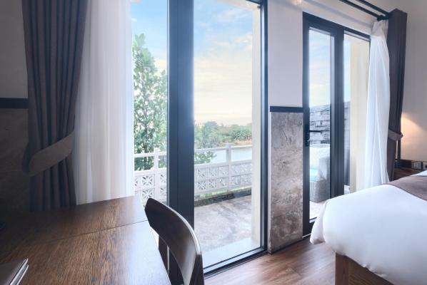 Phòng Superior Có Giường Cỡ King Nhìn Ra Sông Và Bao Gồm Onsen – Tầng Cao