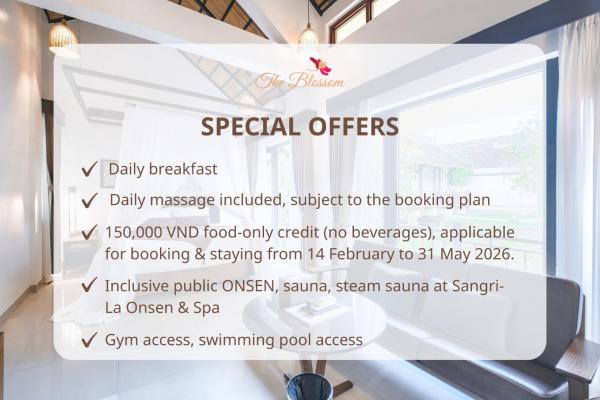 Special Offer – Villa King Room with Lake View and Bathtub