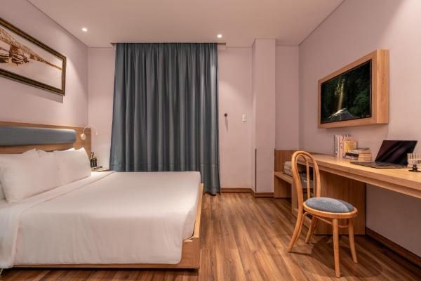 Phòng Deluxe 2 Giường đơn (Không Cửa sổ)