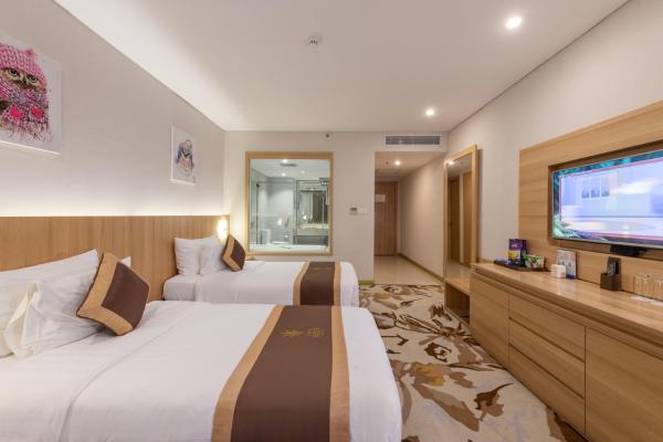 Phòng Premium 2 Giường Đơn có Ban công