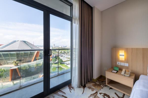 Phòng Premium 2 Giường Đơn có Ban công
