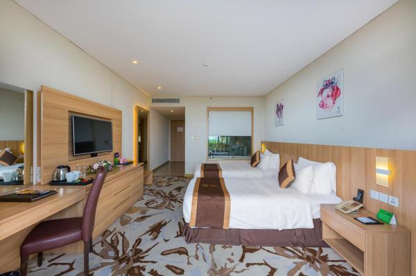 Phòng Tiêu Chuẩn 2 Giường Đơn Nhìn Ra Khu Vườn