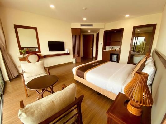 Phòng Deluxe Giường Đôi/2 Giường Đơn Nhìn Ra Vườn